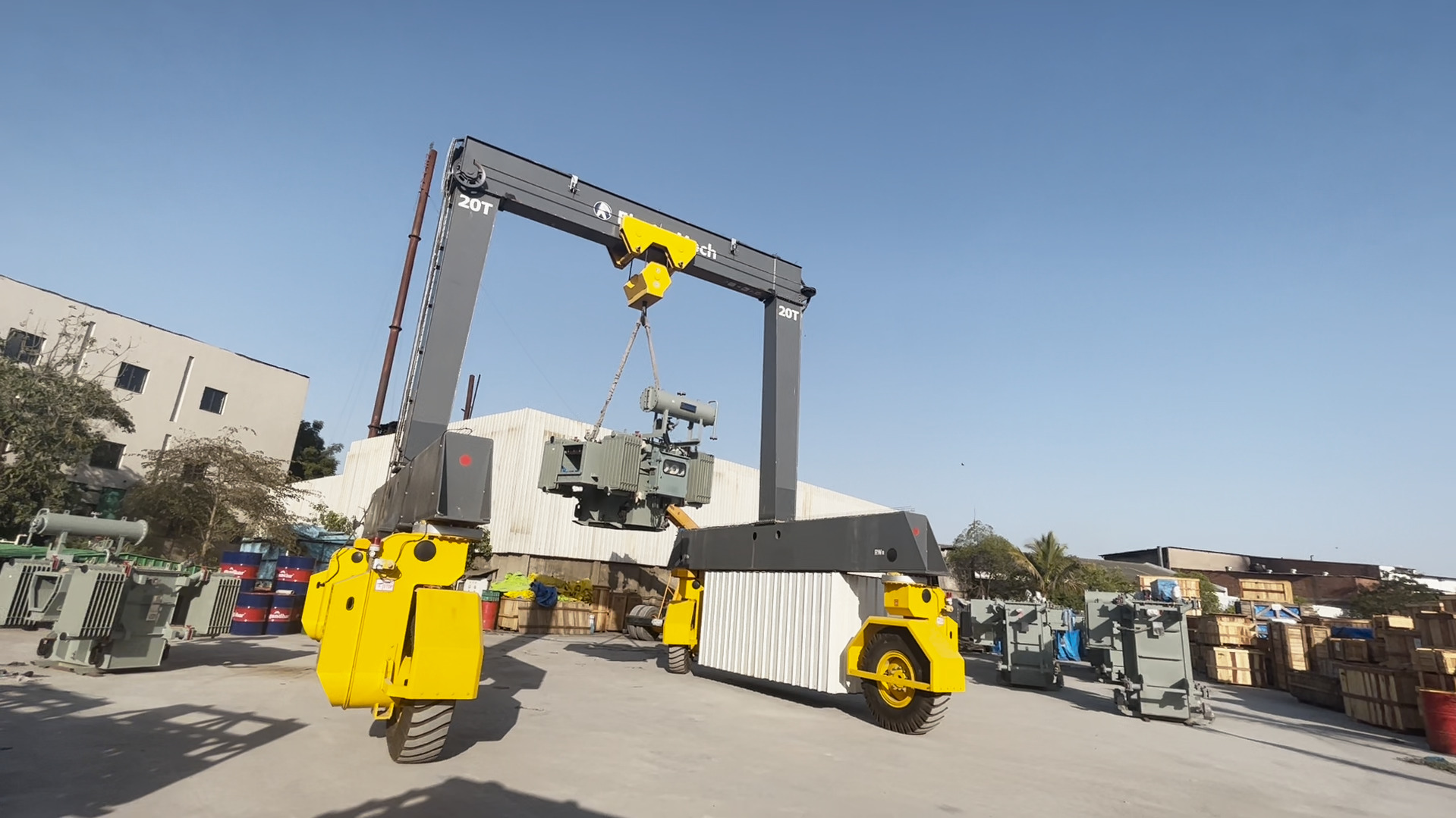 Infrastructure Construction Site Handling