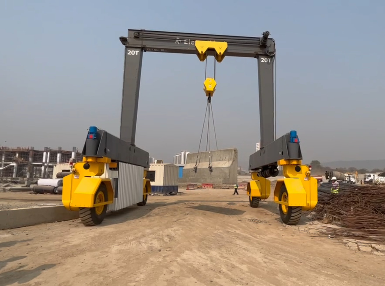 Infrastructure Construction Site Handling