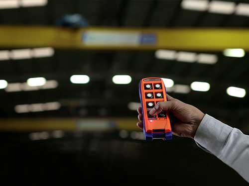 Crane radio remote control